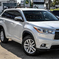 Toyota Highlander (2014-2020) Window Visors Set (4PCS, Black Opaque) | Weathershields / Door Visors / Monsoon Guards - No Drilling | Raindeflector.co.nz
